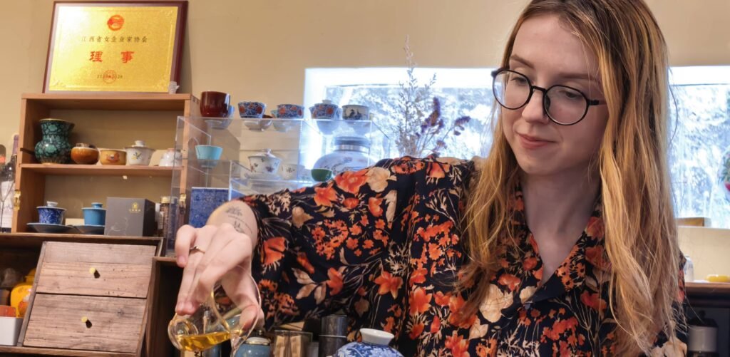 A solo-travelling Brit has revealed how she stays with locals for free across China - but admits they often treat her like a zoo animal at first.