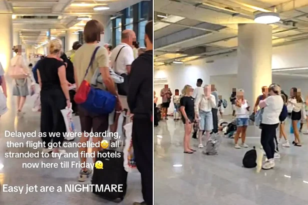 Woman stranded in Turkey for almost a week after easyJet cancelled her flight at the gate - and 150 passengers were sent to a hotel without enough rooms.