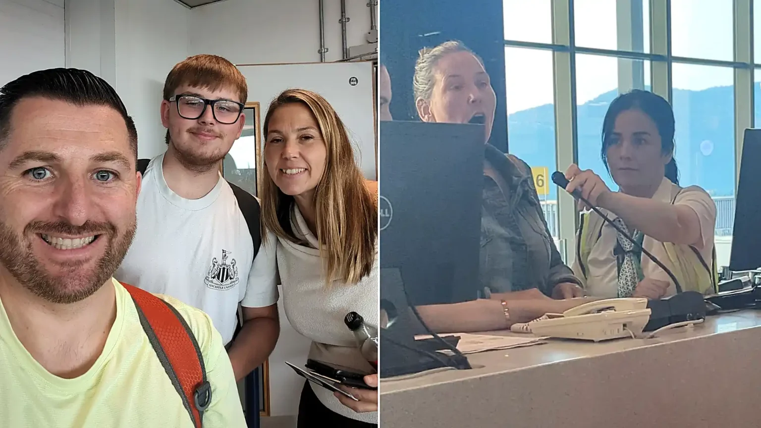 Family stranded in Turkey after easyJet cancelled their flight at the gate twice - and mum had to take over the tannoy to update panicked passengers.