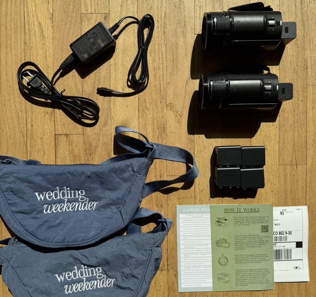 A woman who could not afford a wedding videographer invested just $1,000 into a simple camcorder idea - and turned it into a $2m business in a year.