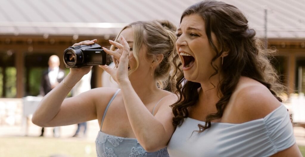 A woman who could not afford a wedding videographer invested just $1,000 into a simple camcorder idea - and turned it into a $2m business in a year.