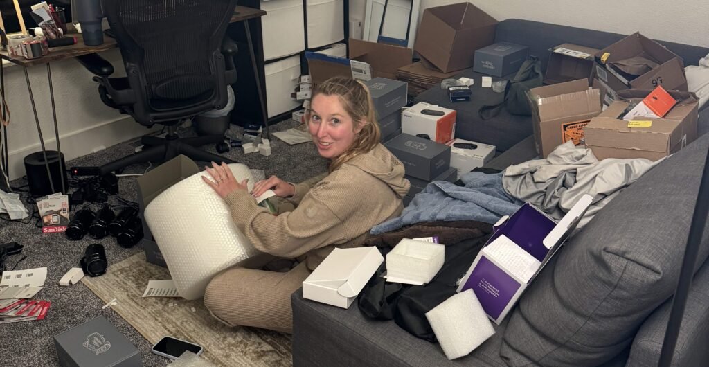 A woman who could not afford a wedding videographer invested just $1,000 into a simple camcorder idea - and turned it into a $2m business in a year.