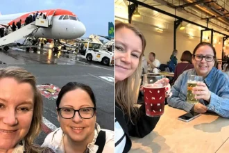 Best friends nipped from Birmingham to France for lunch and were home by midnight - with £48 flights, the whole Beauvais day trip cost under £75 each.