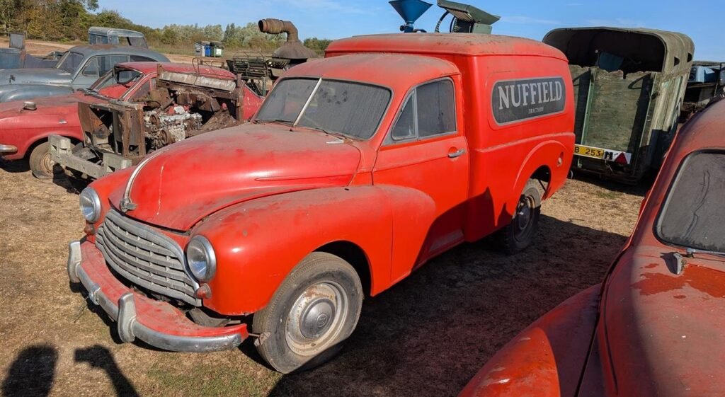 A hoard of more than 150 classic cars, tractors and boats unseen for decades has been found hidden across six Bedfordshire barns - and could fetch £250,000 at auction.