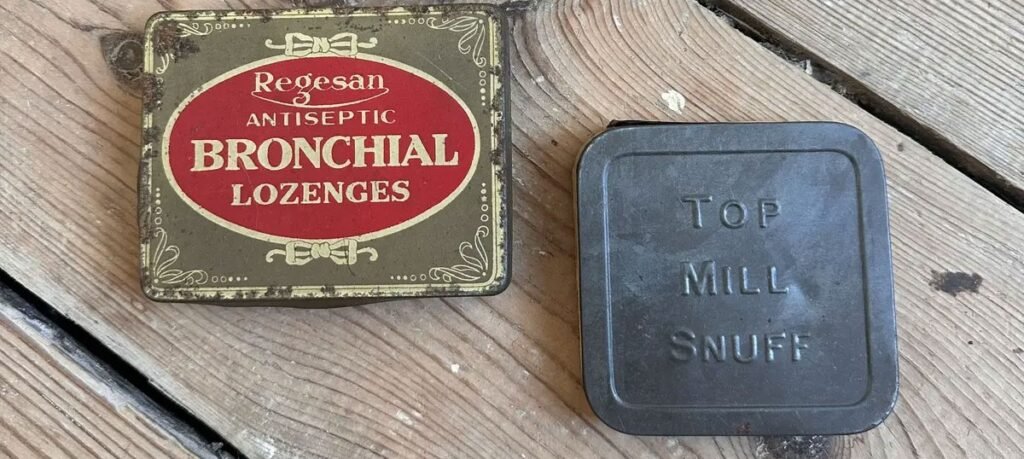 A couple renovating their Victorian home were stunned to discover a 100-year-old haul hidden beneath the floorboards - dating all the way back to 1921.