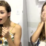 This is the heartwarming moment a deaf woman breaks down in tears after hearing her own voice for the first time through a cochlear implant - asking: is this me?