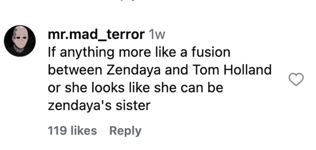 Social media comment on the post of A property manager's life was flipped upside down after fans branded her Zendaya's secret twin - even Instagram joined in, and brands are now sliding into her DMs.
