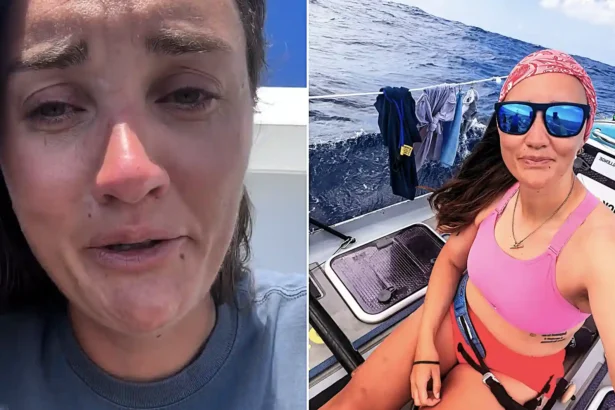 Four British rowers were rescued by a huge oil tanker in the middle of the Indian Ocean after their boat's rudder snapped - ending their gruelling world record attempt.