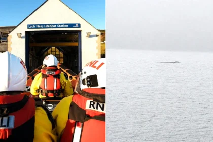 Twelve canoeists and kayakers have been plucked from the freezing waters of Loch Ness - after two separate groups capsized in a dramatic four-hour rescue.
