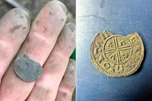 A 1,000-year-old coin linked to King Ethelred the Unready has been found in a coastal field - and it is the northernmost Anglo-Saxon coin ever found in the UK.