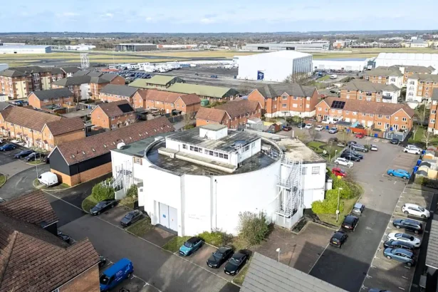 A Grade II* listed Farnborough building with a centrifuge that blasted RAF pilots with 9G and tested Britain's first astronaut Helen Sharman is up for sale for £750,000.
