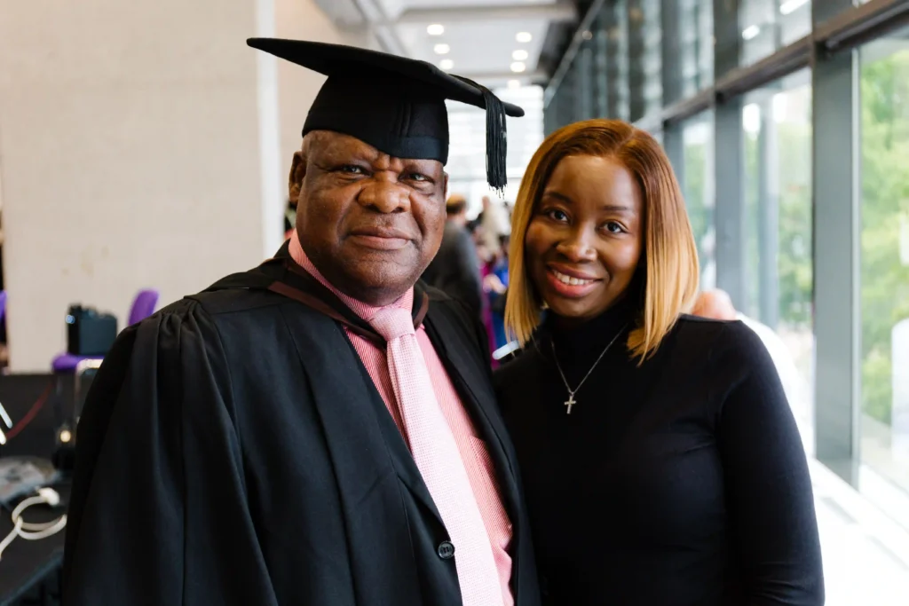 A grandfather-of-12 has graduated with a First Class degree at 68 and is now hunting his first social work job - proving dreams do not expire with age.