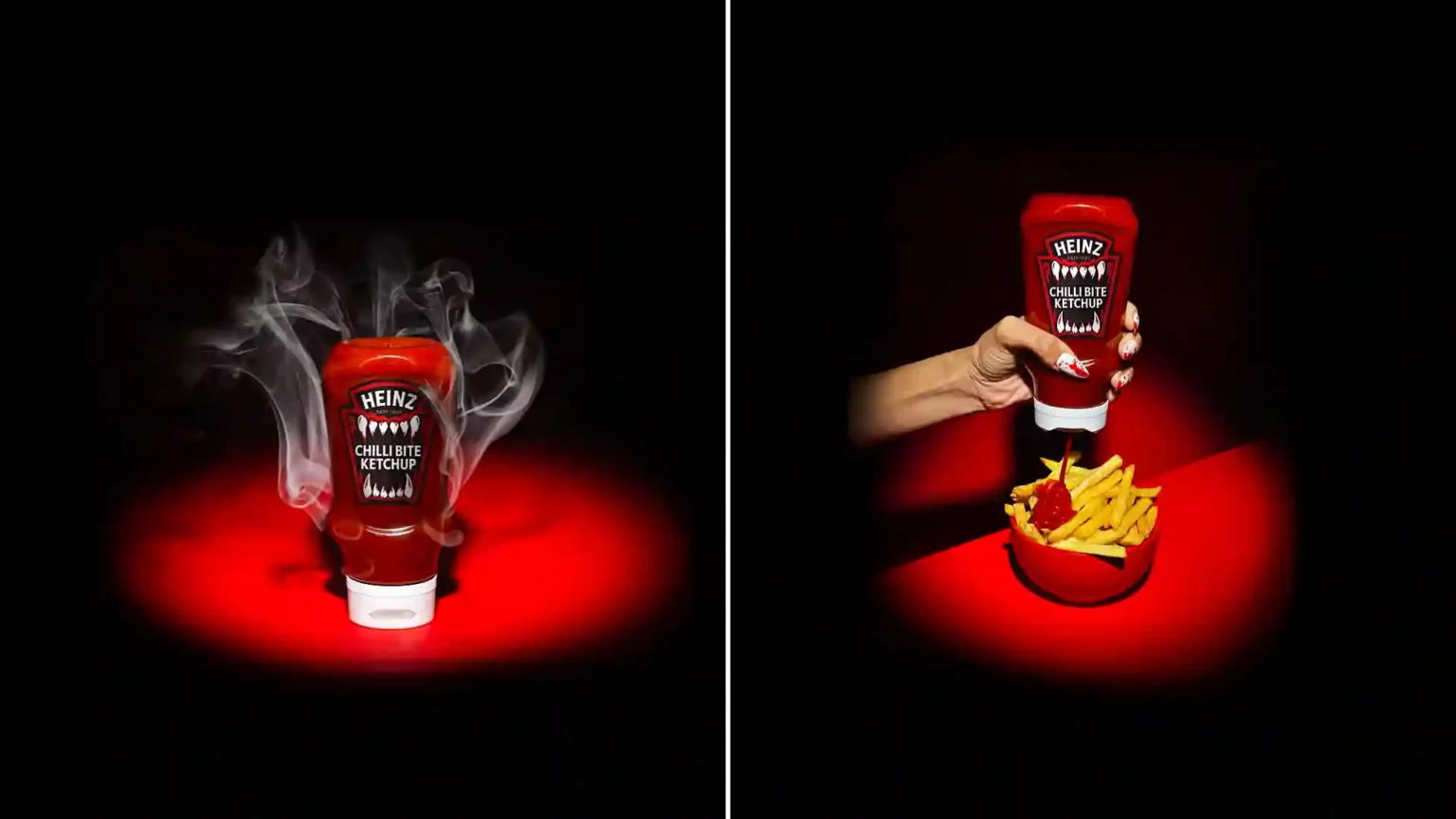 Heinz is launching a fiery version of its famous tomato ketchup - and shoppers can spot it in UK supermarkets from September 29, but in scarily limited numbers.
