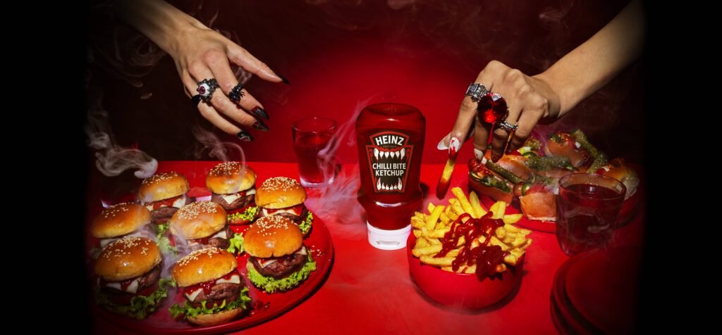 Heinz is launching a fiery version of its famous tomato ketchup - and shoppers can spot it in UK supermarkets from September 29, but in scarily limited numbers.