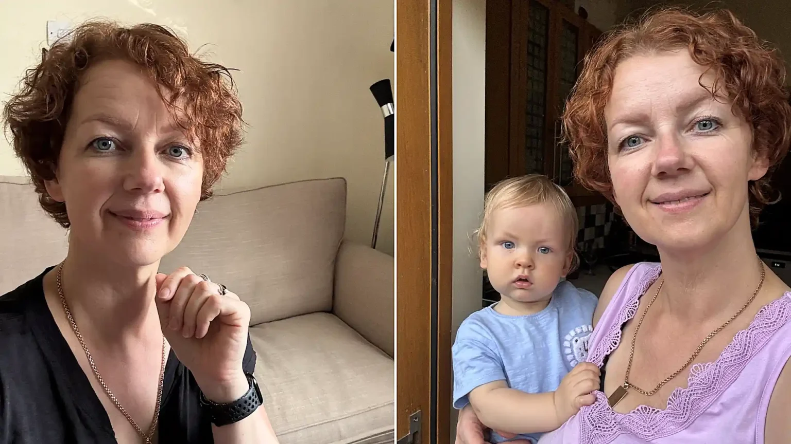 Mum Vineta Senberga had a third baby at 44 while in debt and renting - and says waiting for the 'perfect time' to grow your family means missing the chance altogether.