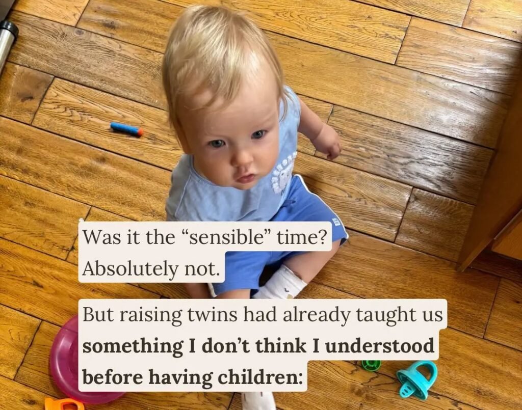 Mum Vineta Senberga had a third baby at 44 while in debt and renting - and says waiting for the 'perfect time' to grow your family means missing the chance altogether.