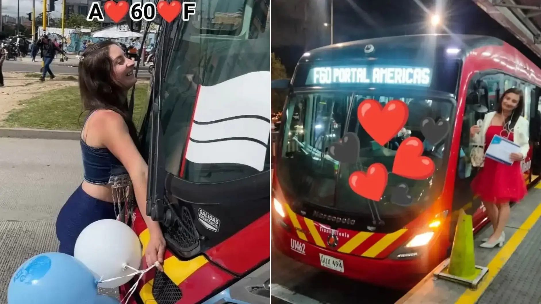 A nurse has married a public bus she calls the love of her life - and now works nights cleaning the depot just to stay close to it.