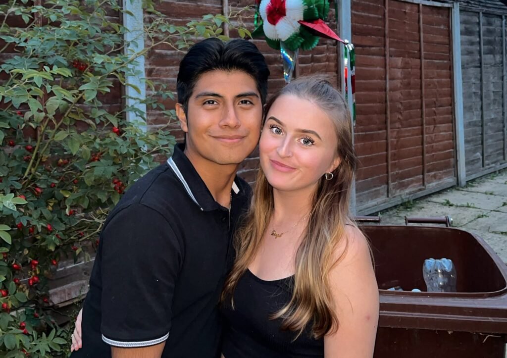 A woman has hit back at trolls who claim her Mexican husband will dump her the second he gets British citizenship - after seven years together.