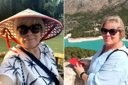 Bridget Rice sold her £420,000 home and quit her job at 60 to travel solo - she has now seen 15 countries and says she wouldn't change a thing.