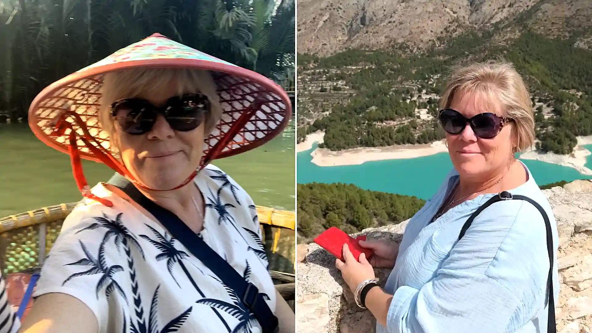 Bridget Rice sold her £420,000 home and quit her job at 60 to travel solo - she has now seen 15 countries and says she wouldn't change a thing.