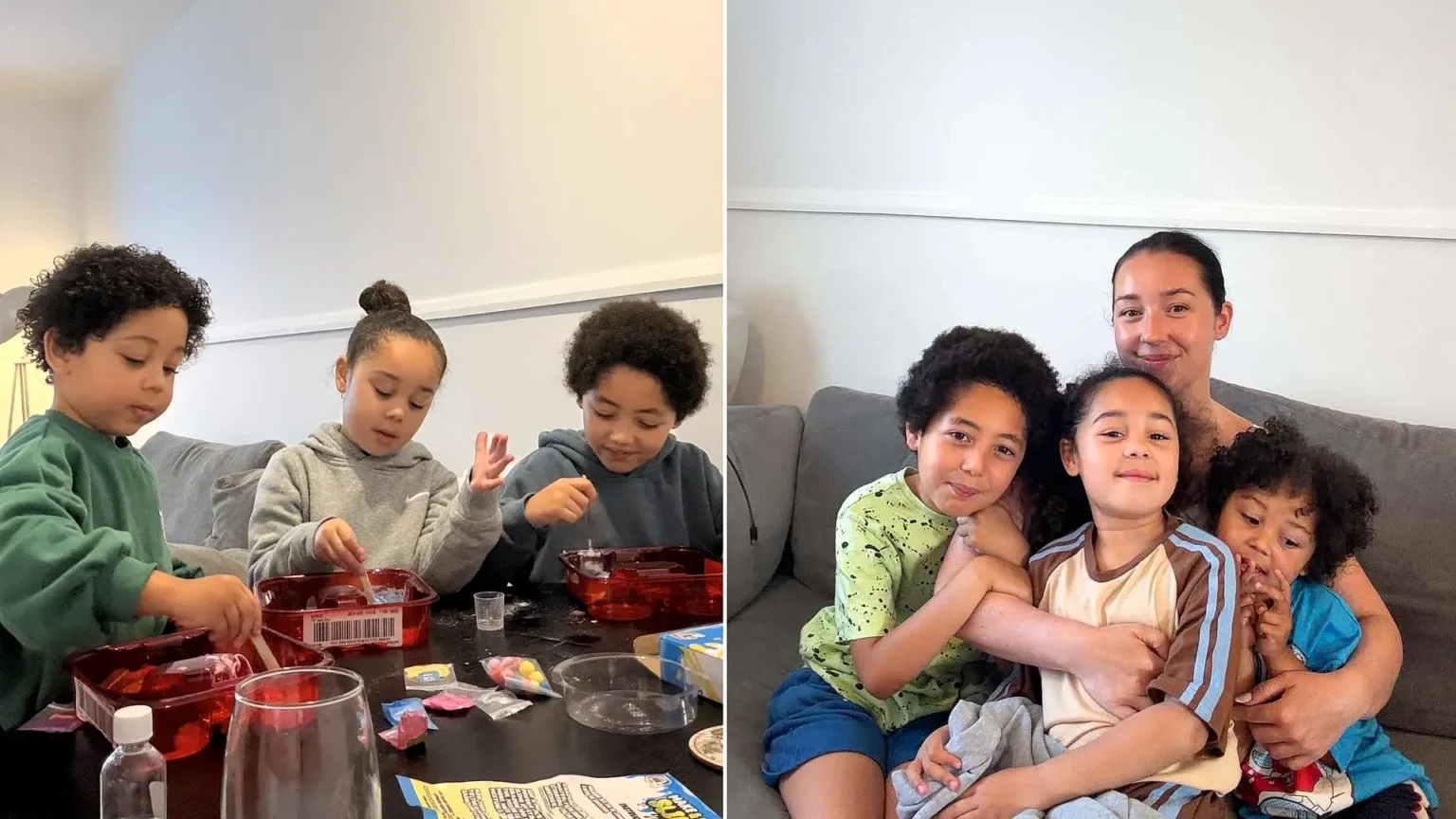 A mum-of-three raising her kids to be overachievers bans slang, does maths before school and lets them read dictionaries for fun - and says they love it.