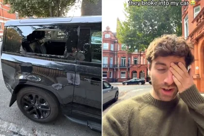 An influencer left his Land Rover Defender for 10 minutes in a nice part of London - and returned to a smashed window and a £2,000 laptop gone.