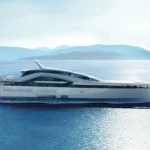 A jaw-dropping superyacht that looks like something from a sci-fi space movie could be the future of luxury at sea - with a suspended glass pool and underwater lounge.