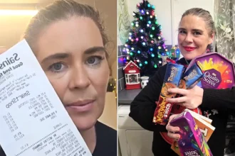 A mum-of-three dreading the cost of Christmas has revealed how she is spending just £5 a week to build a festive food box she hopes will be worth over £100.