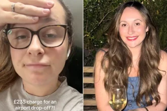 A mum's five-minute airport drop-off left her facing a £170 bill and court threats over a forgotten £5 charge - and she says the letter never even arrived.