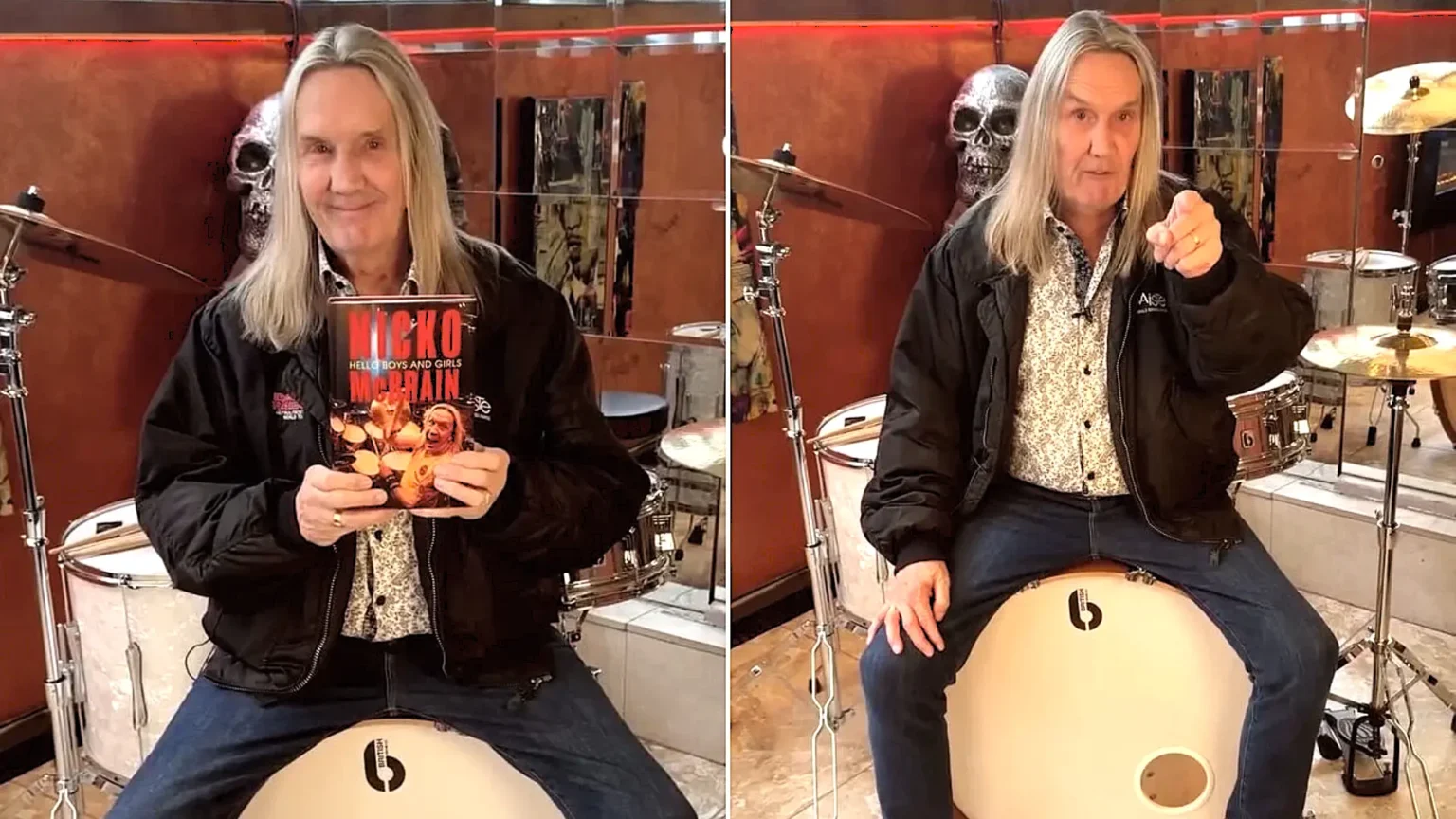 Iron Maiden legend Nicko McBrain is hosting a £56-a-head curry night at a Welsh caravan park - and only 46 tickets are left for fans to meet the drummer.