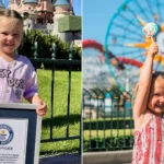 A three-year-old girl has reportedly broken a world record as the youngest person to visit every Disney park on the planet - after her first trip to Tokyo at 11 months old.