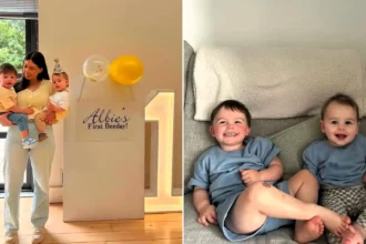 Mum Jay Antonia fell pregnant when her son was just three months old - now she reveals the chaotic reality of raising 'Irish twins' born 11 months apart.