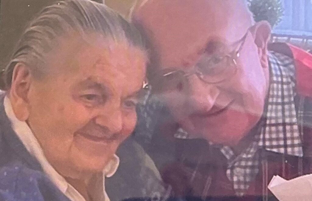 A 93-year-old has raised more than £35,000 by ziplining 300 metres across the seafront - all in honour of his wife of 68 years, who has Alzheimer's.