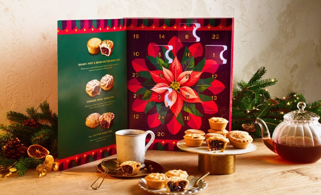 Sainsbury's has unveiled a mince pie advent calendar swapping chocolate for 24 boozy mini pies behind every window - and festive fans are already calling it the best ever.