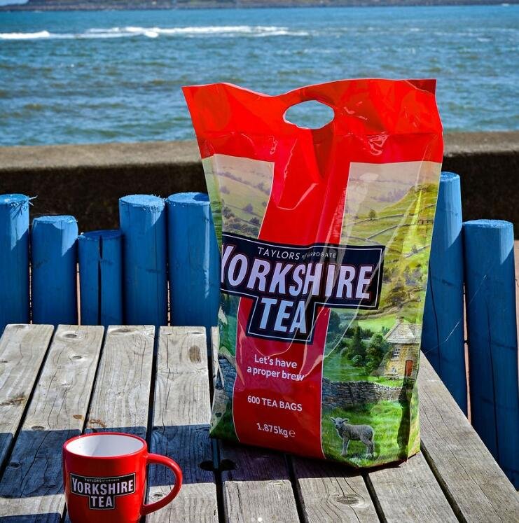 An abandoned seal pup rescued from a Teesside beach is having her eye infection treated with cold Yorkshire Tea - and the brand sent 1,000 bags to help.