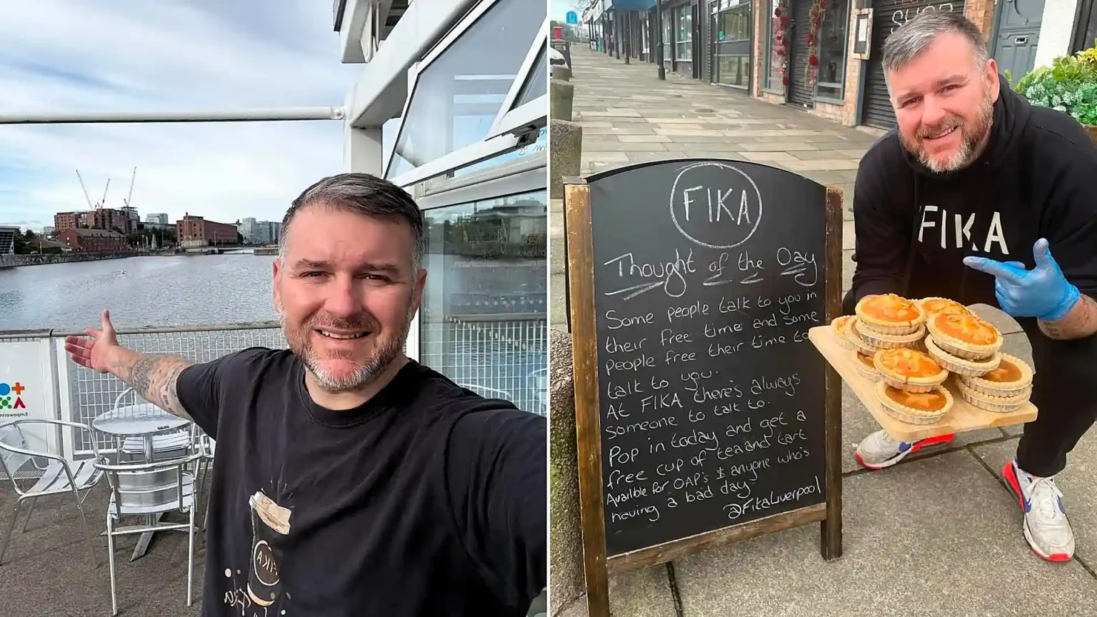 Coffee shop owner Anthony Grice was quoted £11,840 to sell hot chocolate at Liverpool's Christmas markets - he says the cost is 'legalised theft'.