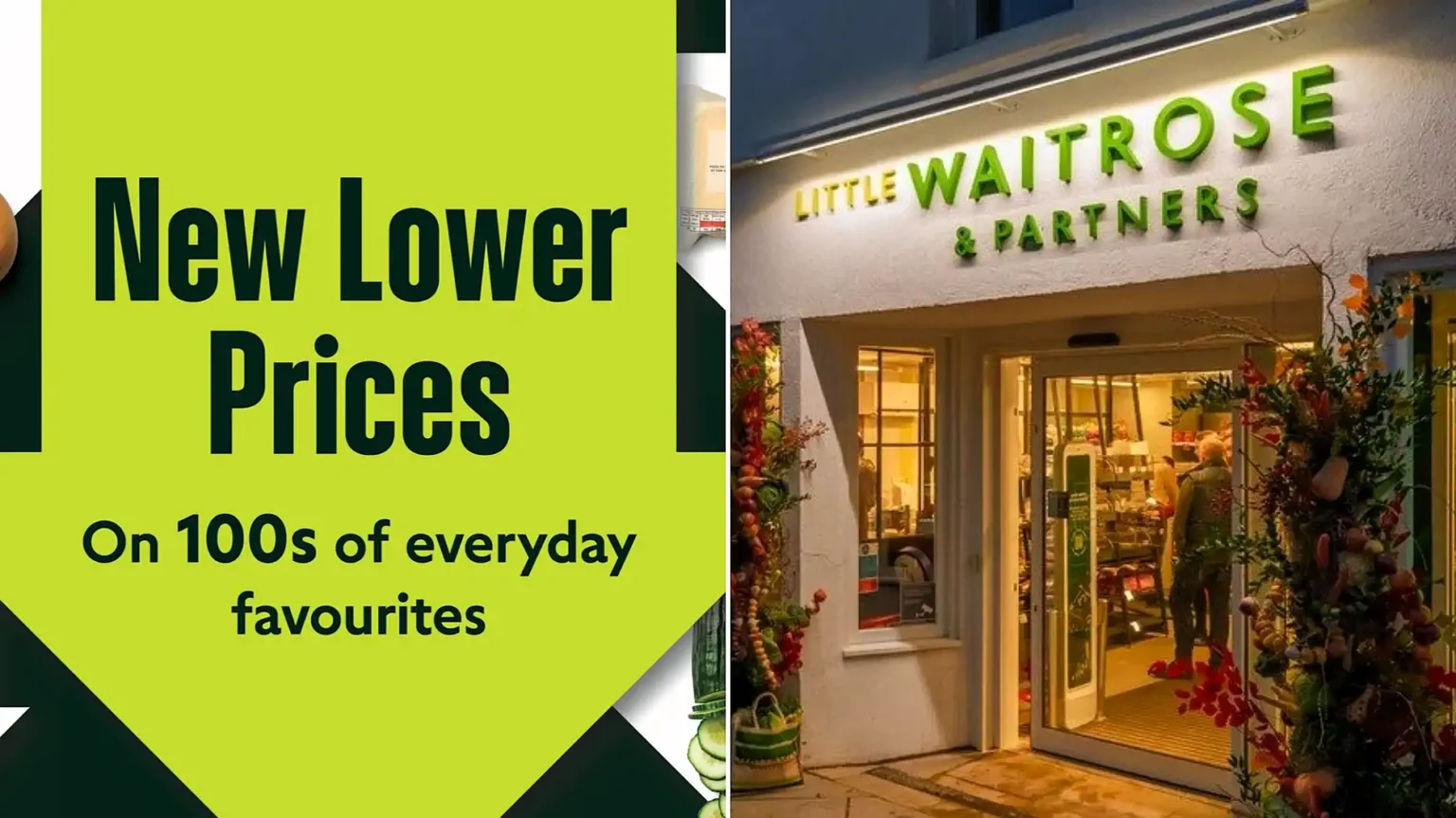 Waitrose has slashed the prices of more than 370 everyday products by an average of 11 per cent - with some items now costing up to 37 per cent less.