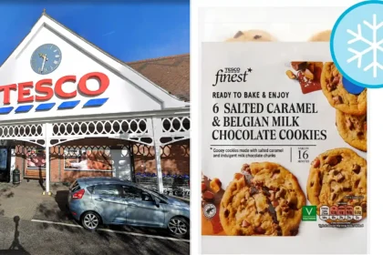 Tesco has launched bake-from-frozen Finest cookies at £3.50 a box - undercutting Waitrose's near-identical range by £1 and sending shoppers into a frenzy.