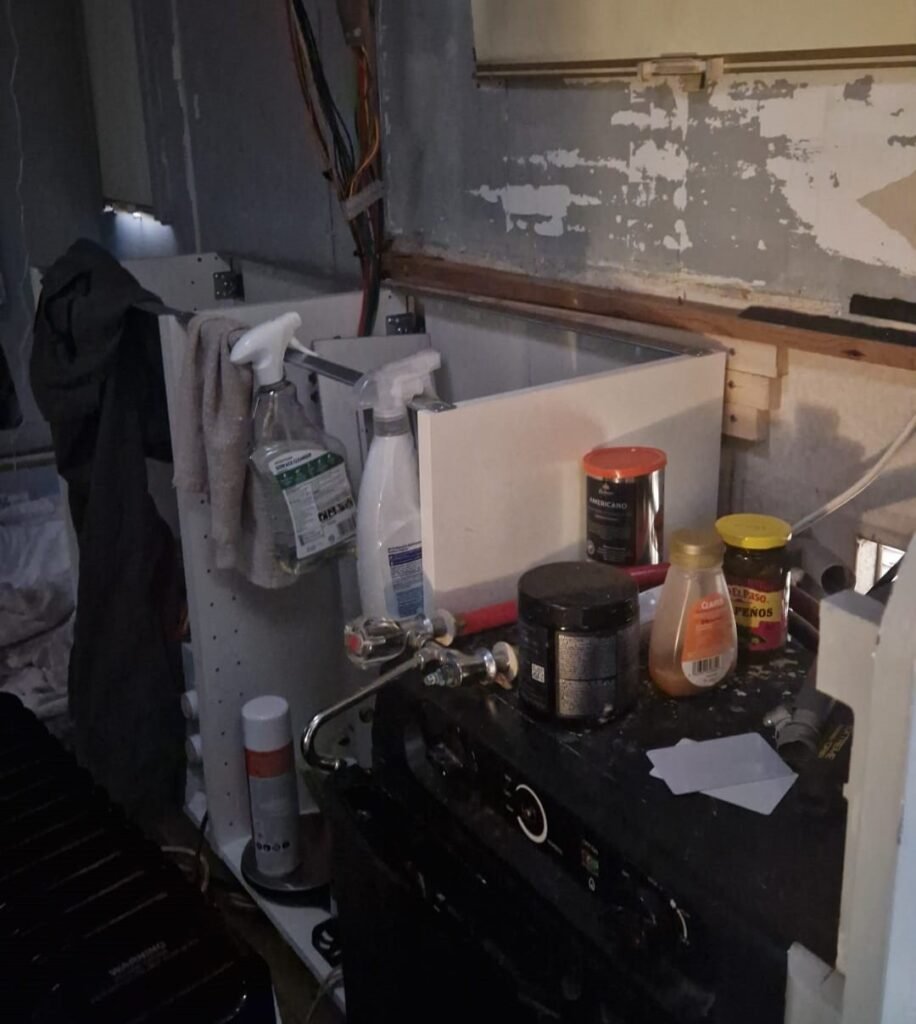 A couple have revealed how they ended up in hidden homelessness for six months with their toddler - living in a motorhome with no shower, toilet or running water.