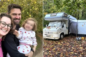 A couple have revealed how they ended up in hidden homelessness for six months with their toddler - living in a motorhome with no shower, toilet or running water.