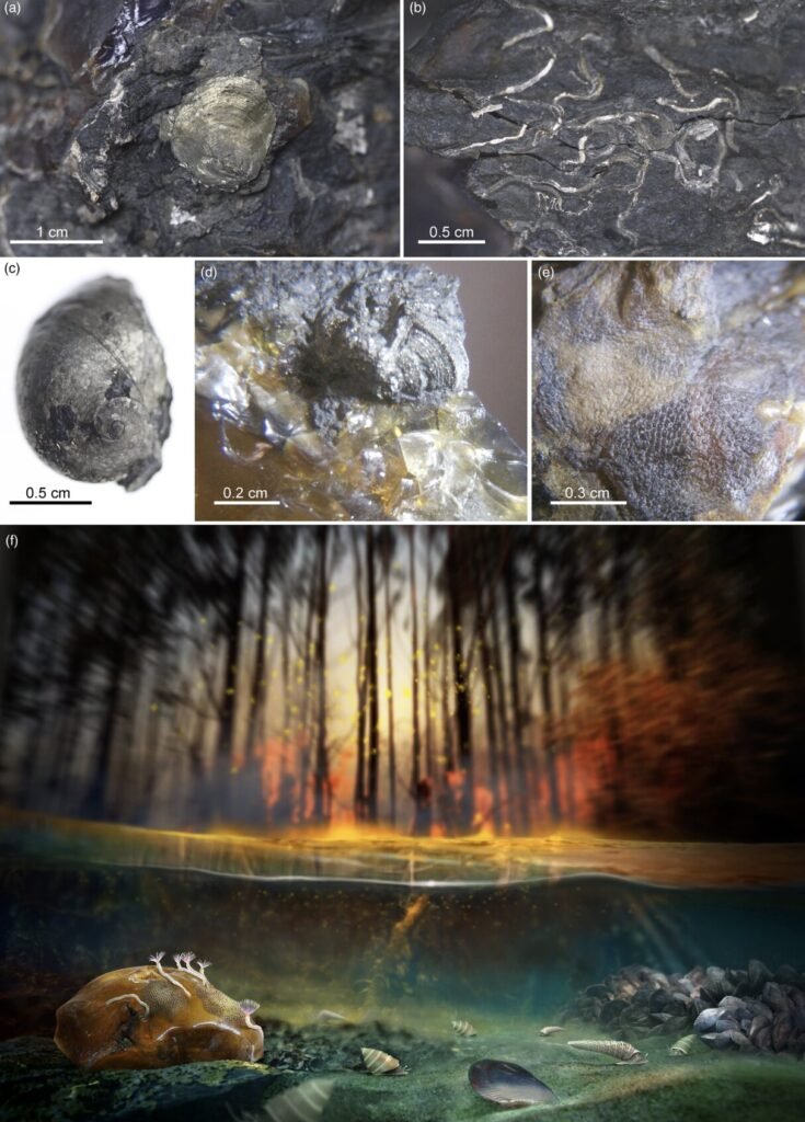 Construction workers accidentally uncovered a 105-million-year-old hoard of rare blue-violet amber packed with more than 1,500 preserved prehistoric creatures.