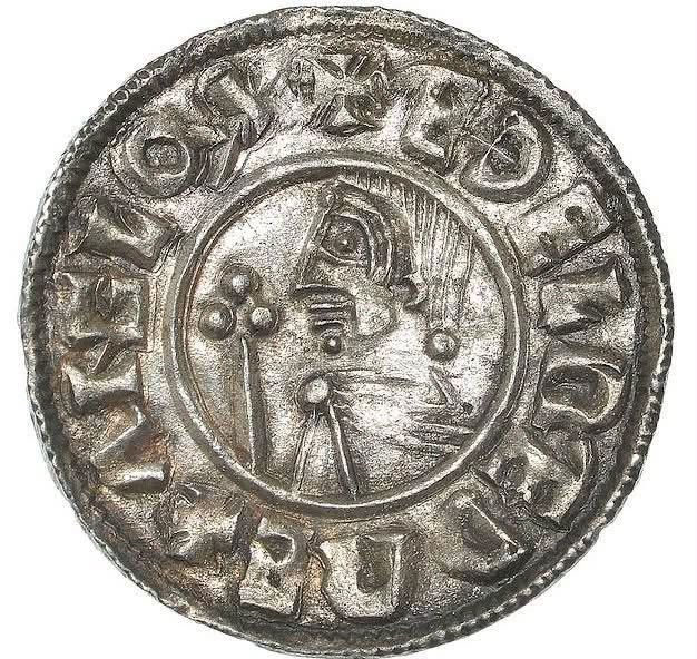 A 1,000-year-old coin linked to King Ethelred the Unready has been found in a coastal field - and it is the northernmost Anglo-Saxon coin ever found in the UK.
