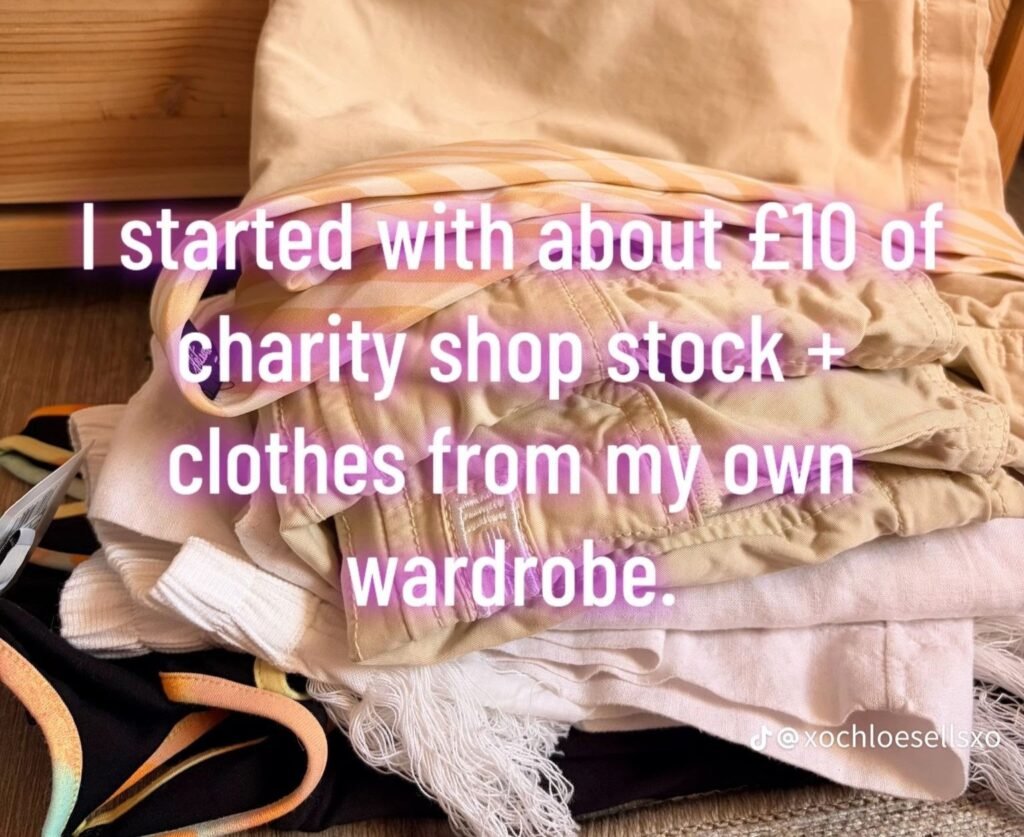 Nurse quit her job to resell clothes on Vinted full-time after starting with just £10 of charity shop finds - and now some months she earns more than before.