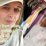 Nurse quit her job to resell clothes on Vinted full-time after starting with just £10 of charity shop finds - and now some months she earns more than before.