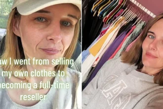 Nurse quit her job to resell clothes on Vinted full-time after starting with just £10 of charity shop finds - and now some months she earns more than before.