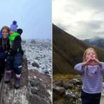 Four-year-old Millie Hart becomes one of the youngest ever to conquer Ben Nevis, the UK's highest peak, completing the 4,413-foot mountain in just 10.5 hours.