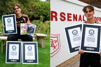 Arsenal's 16-year-old Max Dowman has won three Guinness World Records after his historic debut season, including youngest Premier League winner and goalscorer.
