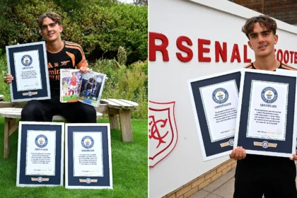 Arsenal's 16-year-old Max Dowman has won three Guinness World Records after his historic debut season, including youngest Premier League winner and goalscorer.
