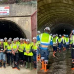 Britain's last deep tin mine prepares to reopen after 400 years as shanty singers perform 150ft underground in South Crofty, Cornwall, testing eerie acoustics.