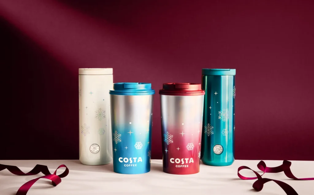 Costa Coffee has unveiled its 2026 Christmas menu, featuring a host of new festive drinks, food and sweet treats. Among the biggest additions is the Golden Hazel Latte.